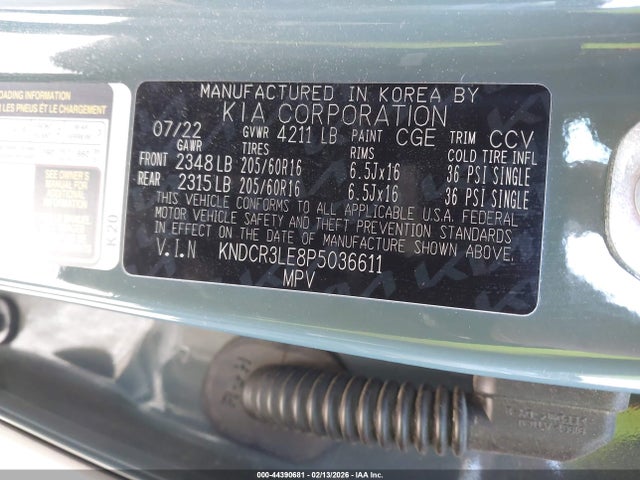 2023 KIA NIRO KNDCR3LE8P5036611 Photo 8