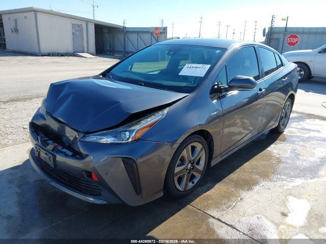 2019 TOYOTA PRIUS JTDKARFU9K3085295 Photo 1
