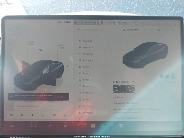 Aukcja sprzedaży 2024 Tesla Model 3 Performance All-wheel Drive, vin: 5YJ3E1ET5RF785671, numer aukcji: 44391047