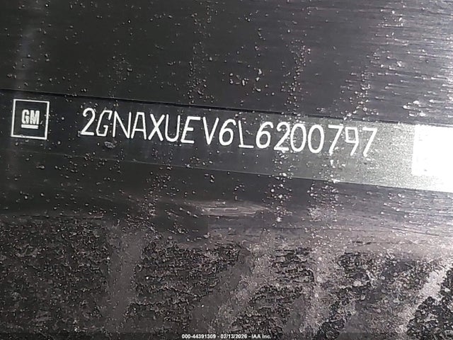 2GNAXUEV6L6200797 Chevrolet Equinox Awd Lt 1.5l Turbo
