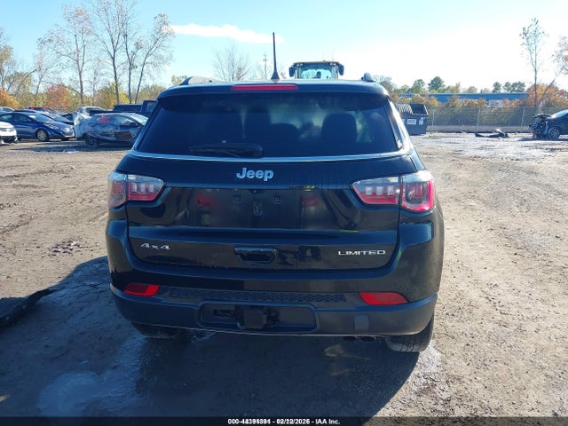 2018 Jeep Compass Limited მანქანა იყიდება აუქციონზე, vin: 3C4NJDCB7JT493705, აუქციონის ნომერი: 44391391
