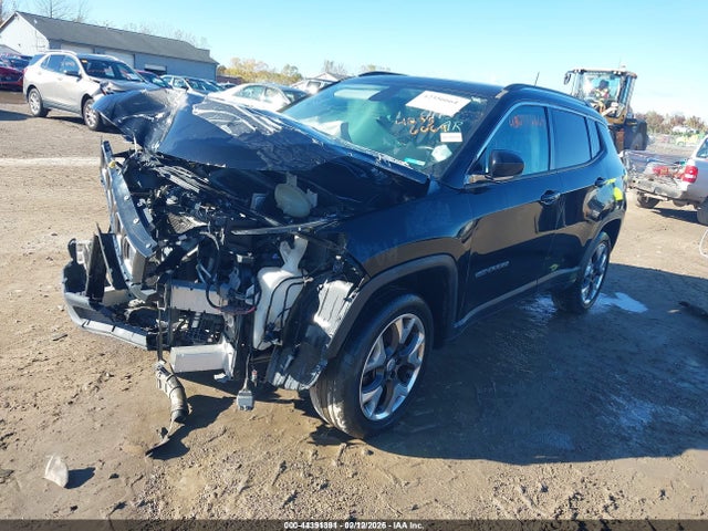 2018 Jeep Compass Limited მანქანა იყიდება აუქციონზე, vin: 3C4NJDCB7JT493705, აუქციონის ნომერი: 44391391