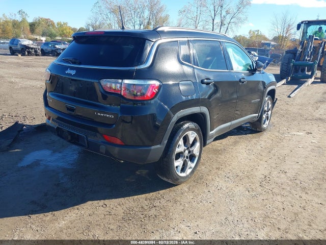 2018 Jeep Compass Limited მანქანა იყიდება აუქციონზე, vin: 3C4NJDCB7JT493705, აუქციონის ნომერი: 44391391