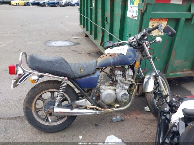 44391593 :رقم المزاد ، KZ550C001382 vin ، 1980 Kawasaki Ex650 مزاد بيع