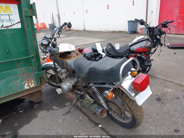 44391593 :رقم المزاد ، KZ550C001382 vin ، 1980 Kawasaki Ex650 مزاد بيع