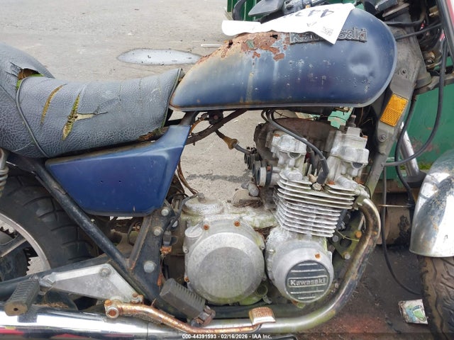 44391593 :رقم المزاد ، KZ550C001382 vin ، 1980 Kawasaki Ex650 مزاد بيع