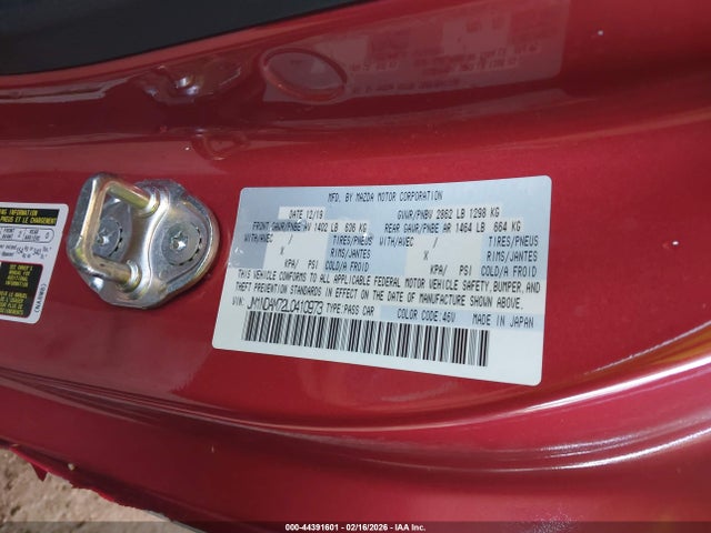 2020 MAZDA MX-5 MIATA RF JM1NDAM72L0410973 Photo 8