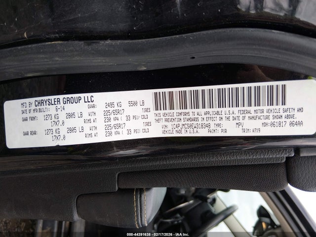 2014 JEEP CHEROKEE 1C4PJMCS0EW318348 Photo 8