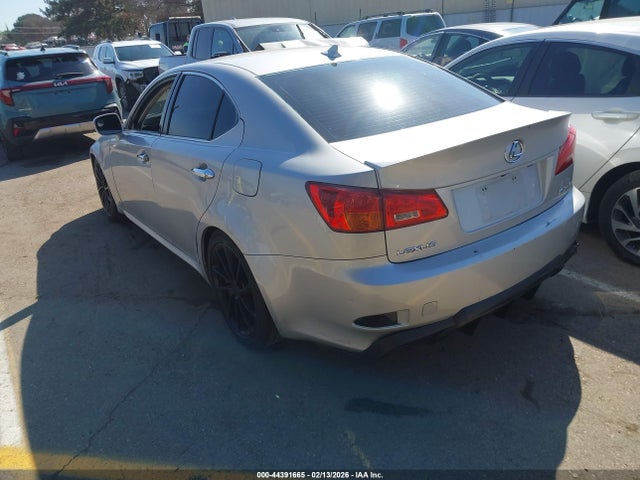 Продаж на аукціоні авто 2007 Lexus Is 250, vin: JTHBK262572057329, номер лоту: 44391665