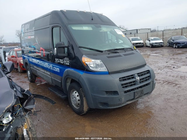 2017 RAM PROMASTER 2500 3C6TRVDGXHE538397