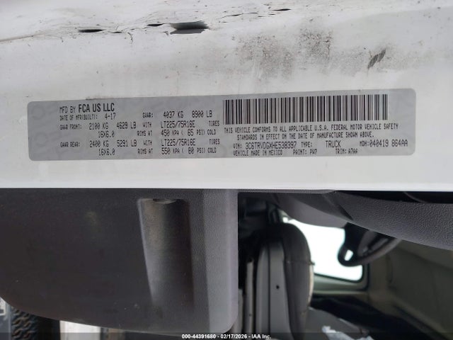 2017 RAM PROMASTER 2500 3C6TRVDGXHE538397 Photo 8