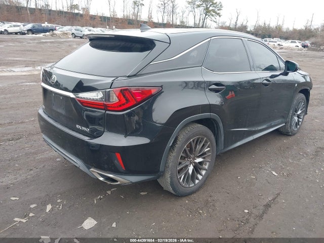 44391684 :رقم المزاد ، 2T2BZMCAXGC018978 vin ، 2016 Lexus Rx 350 F Sport مزاد بيع