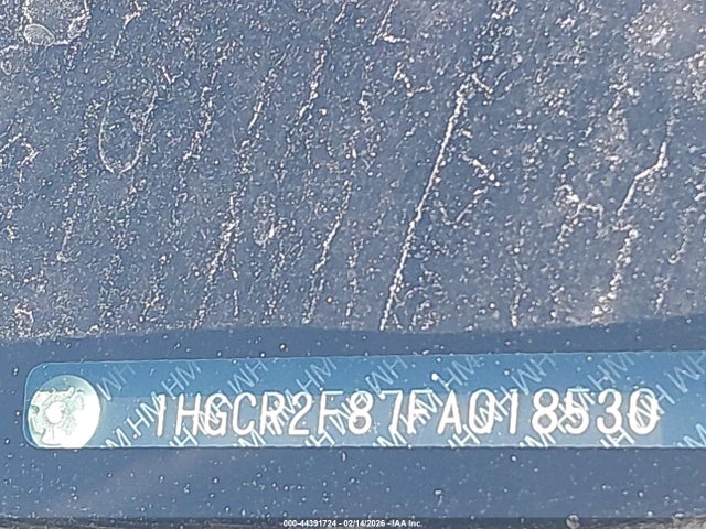 Honda Accord Ex-l 2015 1HGCR2F87FA018530 Image 9
