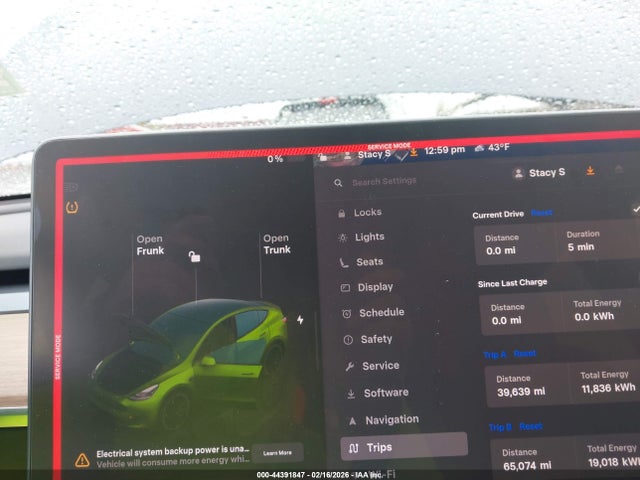 2022 Tesla Model Y Performance Dual Motor All-wheel Drive მანქანა იყიდება აუქციონზე, vin: 7SAYGDEF7NF374104, აუქციონის ნომერი: 44391847