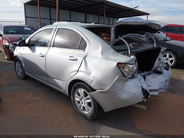 Aukcja sprzedaży 2013 Chevrolet Sonic Lt Auto, vin: 1G1JC5SH4D4175614, numer aukcji: 44392139