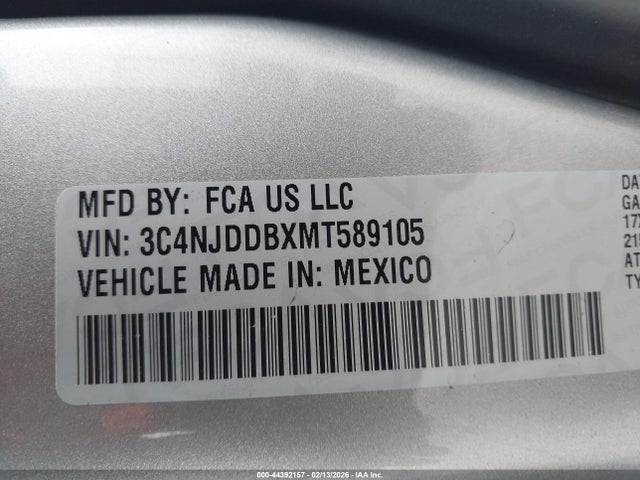 Jeep Compass Trailhawk 4x4 2021 3C4NJDDBXMT589105 Image 9