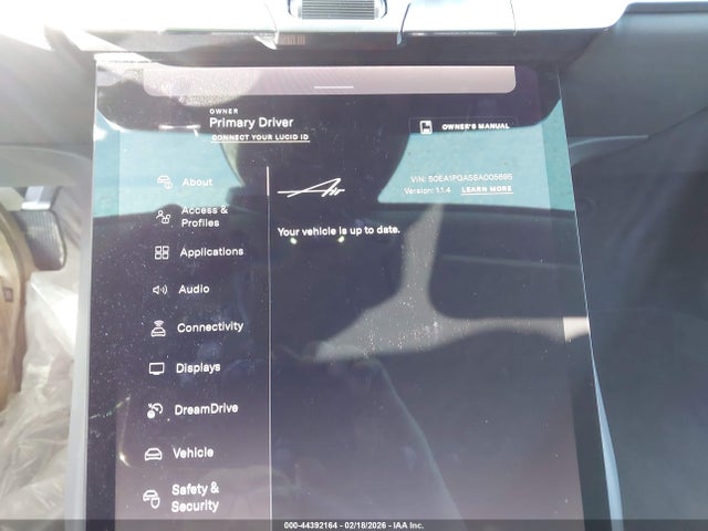 Lucid Air Pure 2025 50EA1PGA5SA005695 Image 18