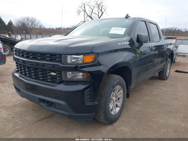 2019 Chevrolet Silverado 1500 Custom მანქანა იყიდება აუქციონზე, vin: 3GCPWBEF7KG312370, აუქციონის ნომერი: 44392237