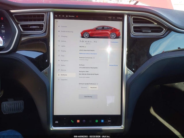 2014 TESLA MODEL S 5YJSA1H11EFP44210 Photo 6