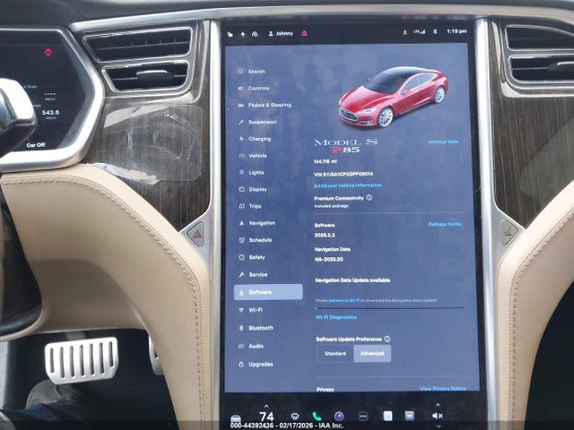 2013 TESLA MODEL S 5YJSA1CPXDFP09014 Photo 6