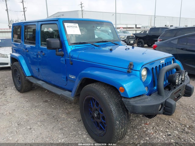 Продаж на аукціоні авто 2015 Jeep Wrangler Unlimited Sahara, vin: 1C4BJWEG9FL526293, номер лоту: 44392518