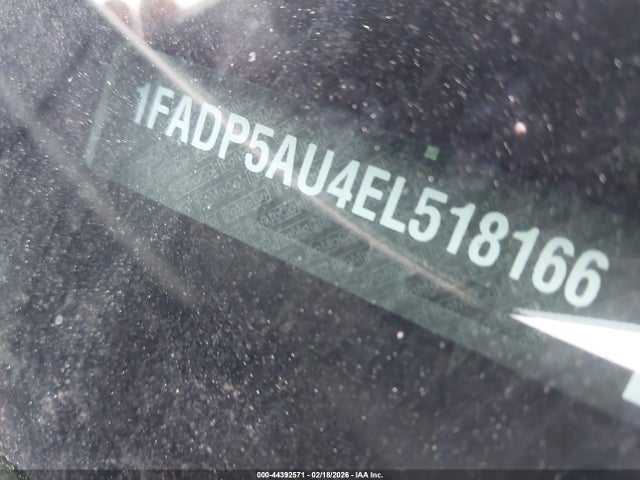 1FADP5AU4EL518166 Ford C-max Hybrid Se
