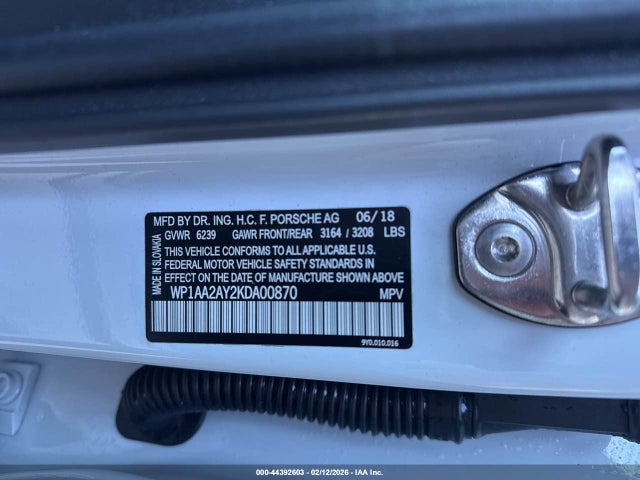 2019 PORSCHE CAYENNE WP1AA2AY2KDA00870 Photo 8