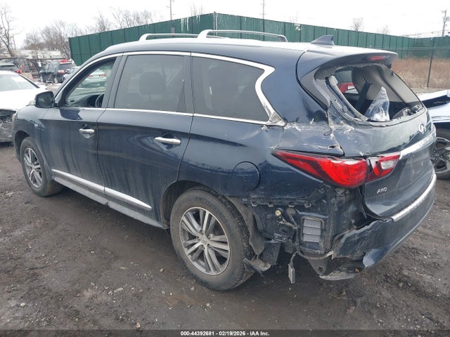 2020 Infiniti Qx60 Luxe Awd მანქანა იყიდება აუქციონზე, vin: 5N1DL0MM6LC525584, აუქციონის ნომერი: 44392681