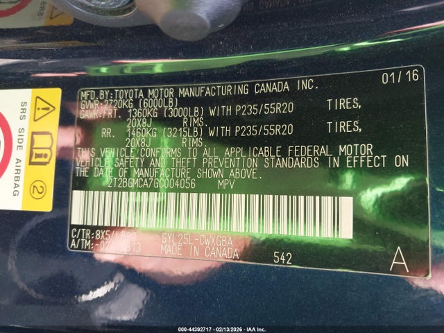 Lexus RX 450H 2016 2T2BGMCA7GC004056 Image 9