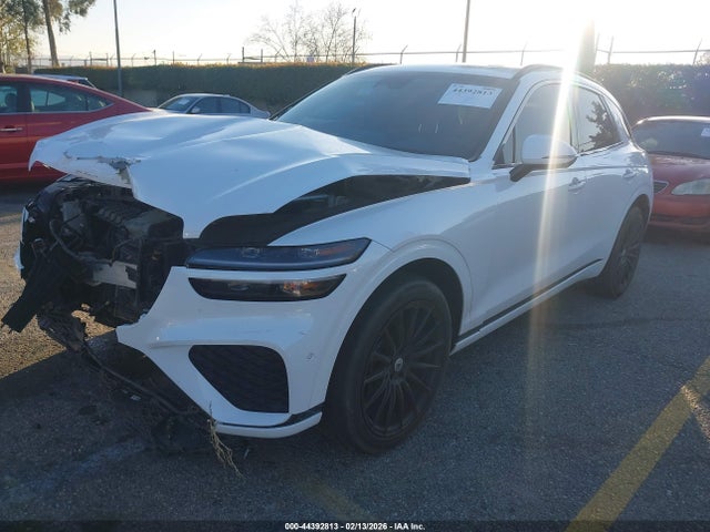 44392813 :رقم المزاد ، KMUMCDTC9NU034375 vin ، 2022 Genesis Gv70 3.5t Awd Sport مزاد بيع