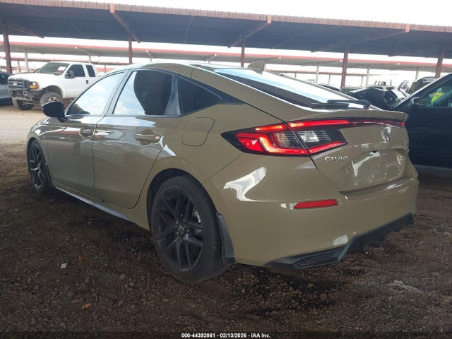 44392861 :رقم المزاد ، 19XFL2H89SE021074 vin ، 2025 Honda Civic Sedan Sport مزاد بيع
