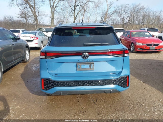 44392922 :رقم المزاد ، 3VVGR7RM5SM051692 vin ، 2025 Volkswagen Tiguan 2.0t Se R-line Black مزاد بيع