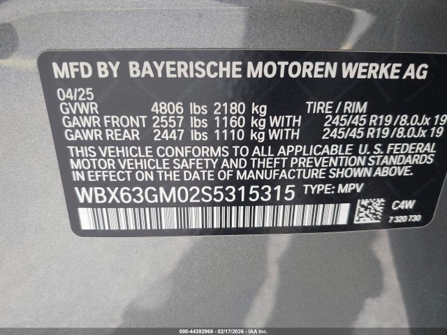 WBX63GM02S5315315 BMW X2 Xdrive28i