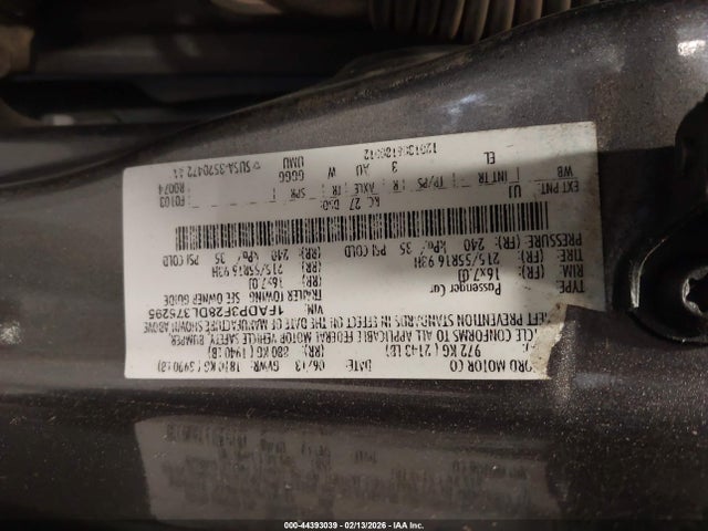 2013 FORD FOCUS 1FADP3F28DL375295 Photo 8