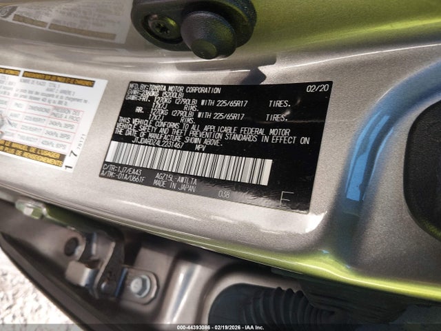 JTJDARDZ4L2231467 Lexus NX 300