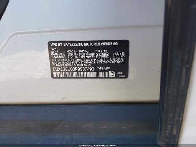 2024 BMW X5 5UX23EU00R9S37490 Photo 8