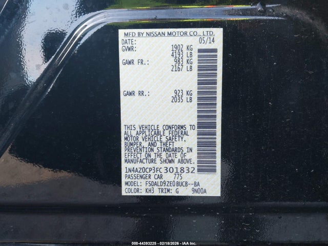 Nissan LEAF SV 2015 1N4AZ0CP3FC301832 Image 9