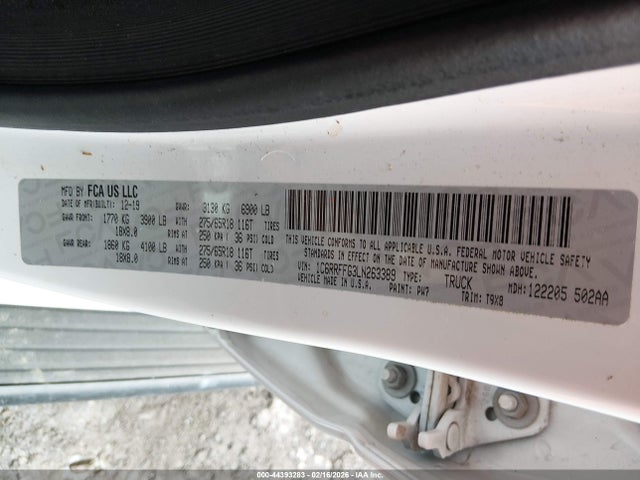 2020 RAM 1500 1C6RRFFG3LN263389 Photo 8