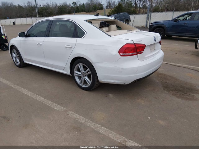 44393453 :رقم المزاد ، 1VWBN7A39EC098945 vin ، 2014 Volkswagen Passat 2.0l Tdi Se مزاد بيع