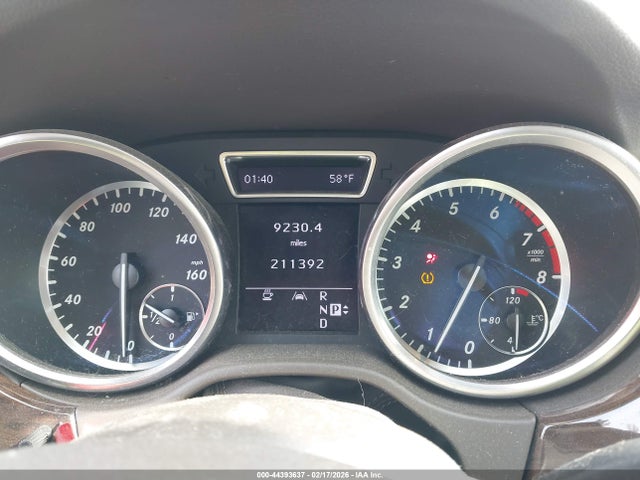 Aukcja sprzedaży 2012 Mercedes-benz Ml 350 4matic, vin: 4JGDA5HB0CA035018, numer aukcji: 44393637