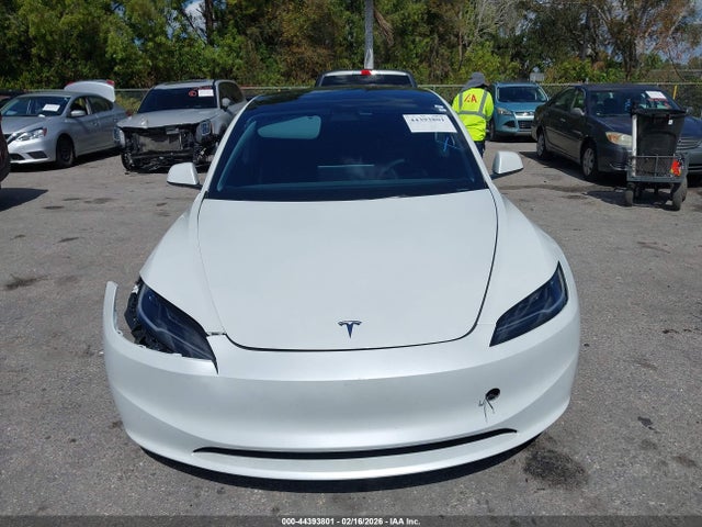 Aukcja sprzedaży 2025 Tesla Model 3 Long Range Rear-wheel Drive/standard Rear-wheel Drive, vin: 5YJ3E1EA4SF931756, numer aukcji: 44393801