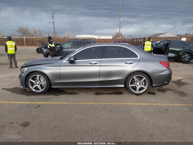 2017 Mercedes-benz C 300 Sport 4matic მანქანა იყიდება აუქციონზე, vin: 55SWF4KB4HU198446, აუქციონის ნომერი: 44393845