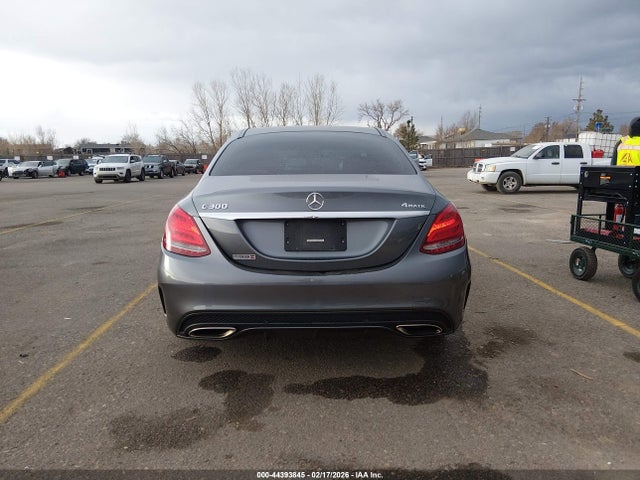 2017 Mercedes-benz C 300 Sport 4matic მანქანა იყიდება აუქციონზე, vin: 55SWF4KB4HU198446, აუქციონის ნომერი: 44393845