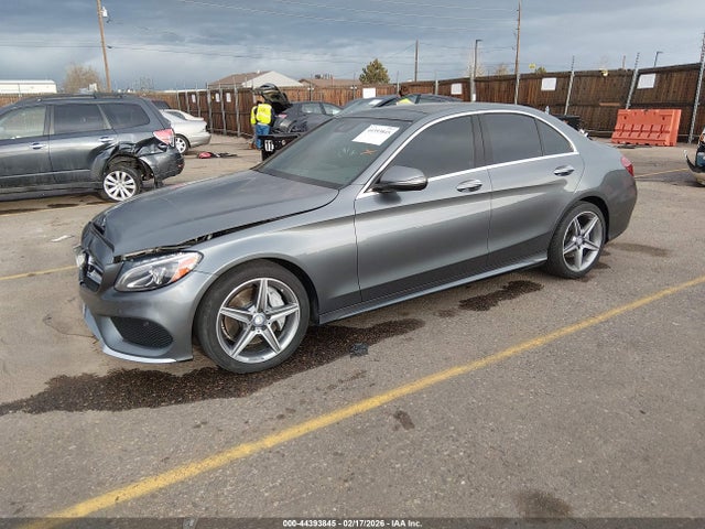 2017 Mercedes-benz C 300 Sport 4matic მანქანა იყიდება აუქციონზე, vin: 55SWF4KB4HU198446, აუქციონის ნომერი: 44393845