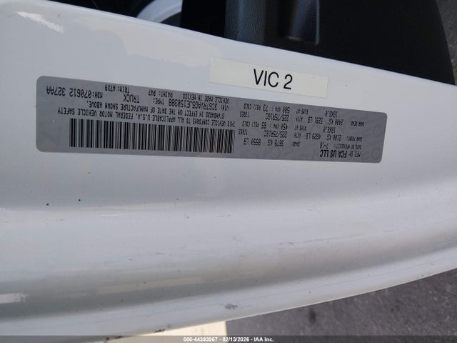 3C6TRVAG5JE150388 RAM Promaster 1500 Low Roof 136 Wb