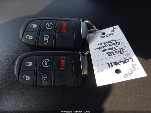 Продажа на аукционе авто 2018 Jeep Grand Cherokee Limited 4x4, vin: 1C4RJFBG2JC449861, номер лота: 44393970