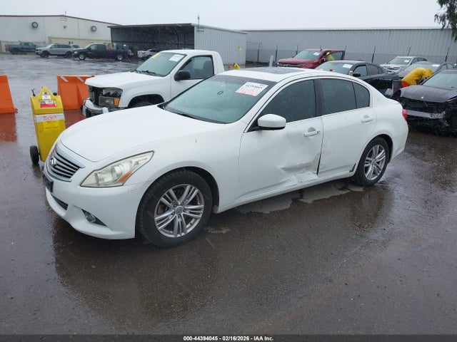 Auction sale of the 2012 Infiniti G25 Journey, vin: JN1DV6AP1CM810979, lot number: 44394045