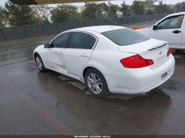 Auction sale of the 2012 Infiniti G25 Journey, vin: JN1DV6AP1CM810979, lot number: 44394045