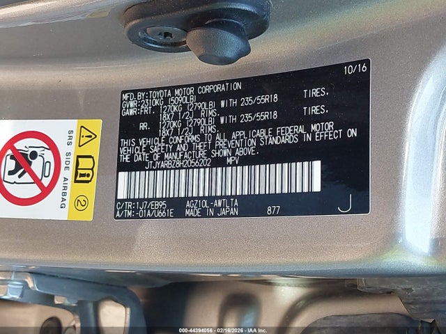 Aukcja sprzedaży 2017 Lexus Nx 200t F Sport, vin: JTJYARBZ8H2056202, numer aukcji: 44394056