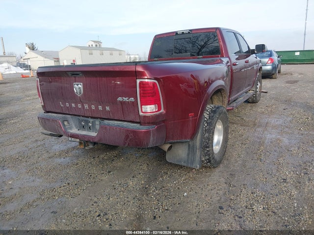 Продажа на аукционе авто 2018 Ram 3500 Laramie Longhorn  4x4 8' Box, vin: 3C63RRKL4JG373903, номер лота: 44394100